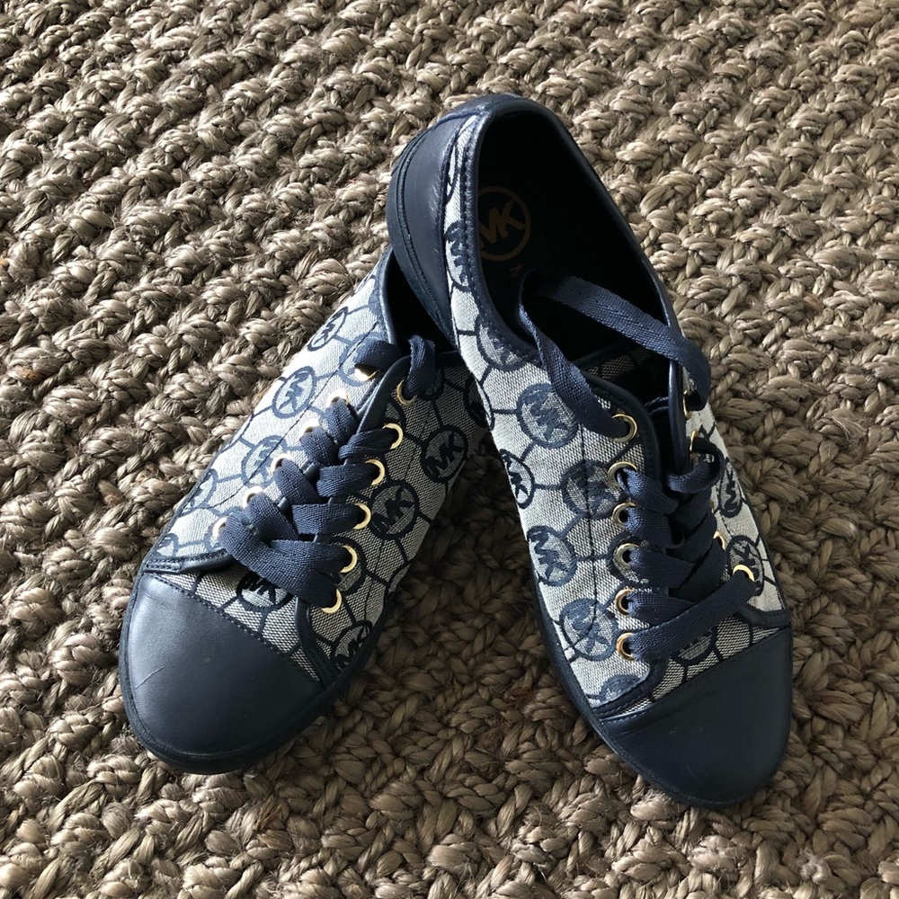 Michael Kors Dark Navy Sneakers